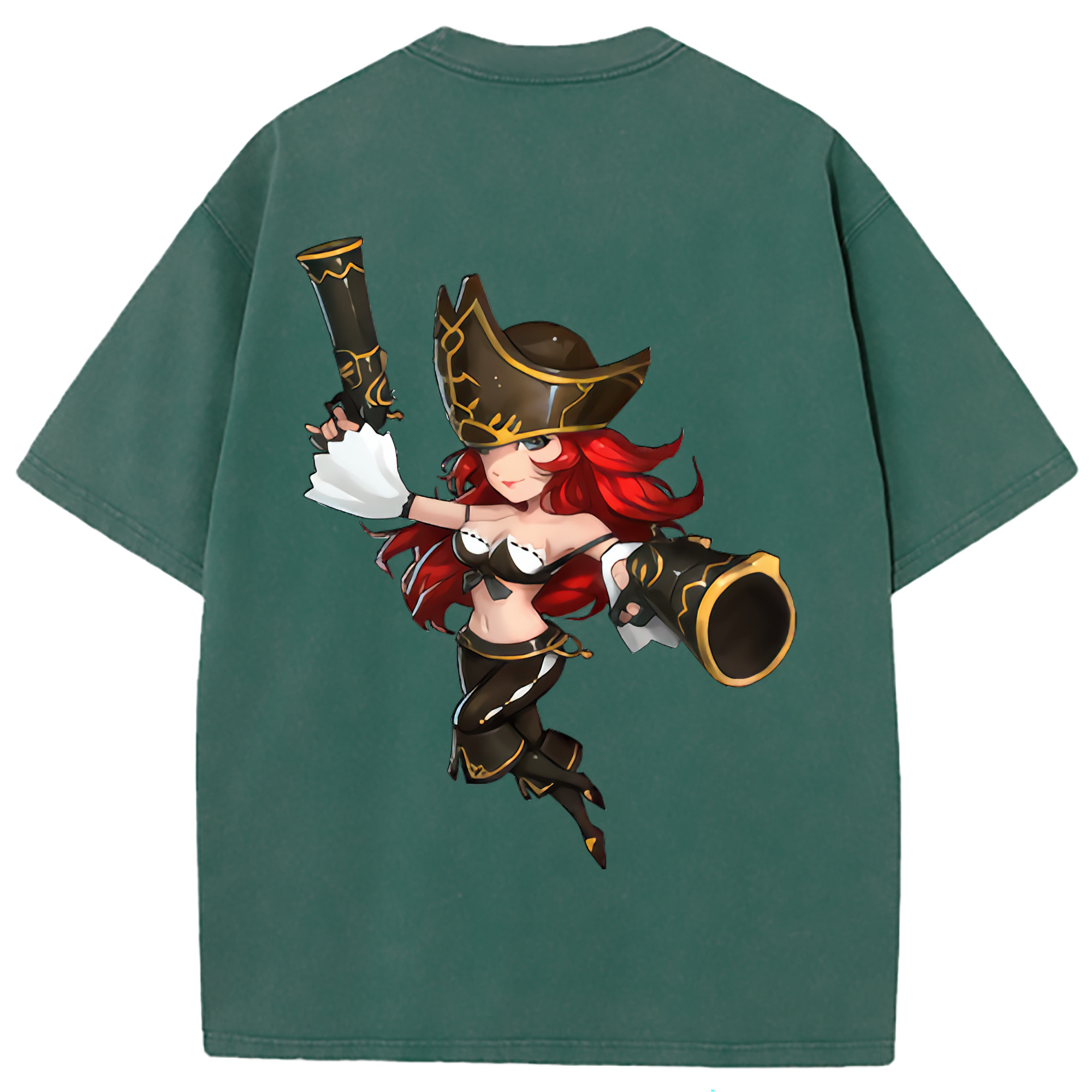 （画像用） リーグ・オブ・レジェンド League of Legends LOL 綿100% ヴィンテージ風 半袖Tシャツ（背面プリント）